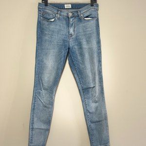 Hudson Light Wash Skinny Jeans